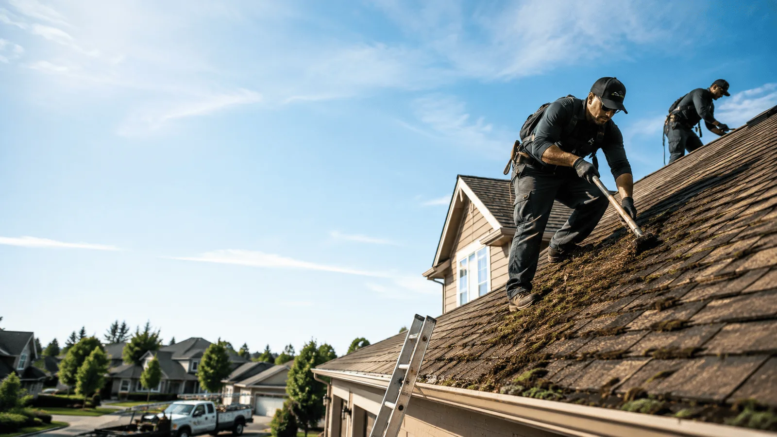Roof Moss Removal in Gouldbusk, TX near me